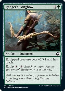 Image for Ranger's Longbow (203) (Adventures in the Forgotten Realms) - Magic: The Gathering