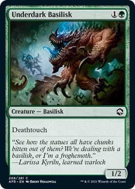 Underdark Basilisk (208) (Adventures in the Forgotten Realms)