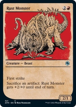 Image for Rust Monster (Showcase) (321) (Adventures in the Forgotten Realms) - Magic: The Gathering