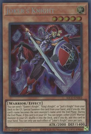 Joker's Knight (CR) (KICO-EN002) - King's Court 1st Edition