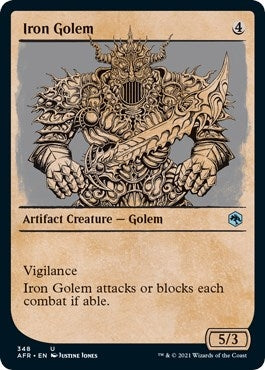 Iron Golem (Showcase) (348) (Adventures in the Forgotten Realms)