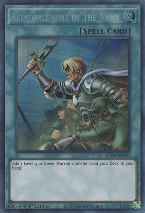 Reinforcement of the Army (CR) (KICO-EN051) - King's Court 1st Edition