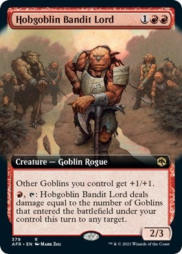 Hobgoblin Bandit Lord (Extended Art) (379) (Adventures in the Forgotten Realms)