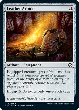 Image for Leather Armor (248) (Adventures in the Forgotten Realms) - Magic: The Gathering
