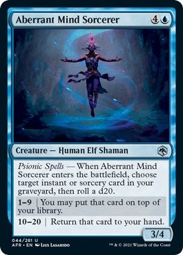 Aberrant Mind Sorcerer (44) (Adventures in the Forgotten Realms)