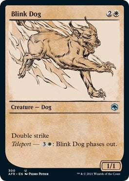 Image for Blink Dog (Showcase) (300) (Adventures in the Forgotten Realms) - Magic: The Gathering