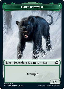 Guenhwyvar Token (13) (Adventures in the Forgotten Realms)