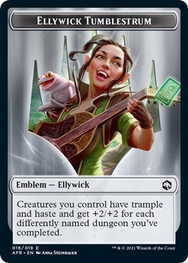 Image for Emblem - Ellywick Tumblestrum (16) (Adventures in the Forgotten Realms) - Magic: The Gathering
