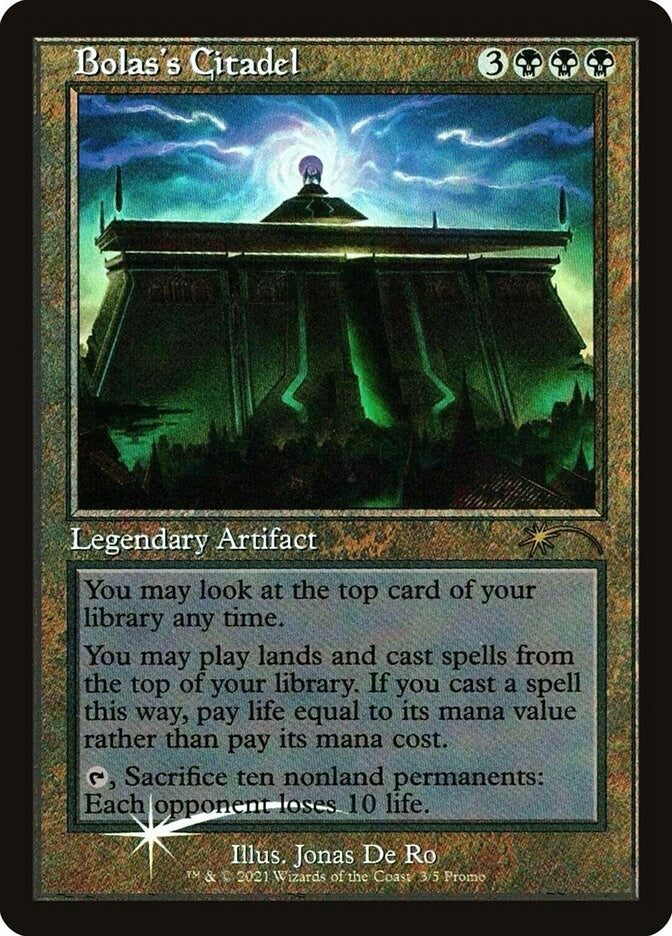 Bolas's Citadel (Retro Frame) (3) (WPN & Gateway Promos)