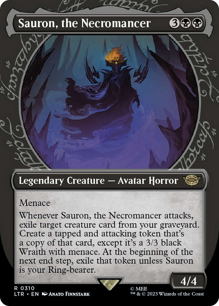 Sauron, the Necromancer (Showcase) (310) (LTR)