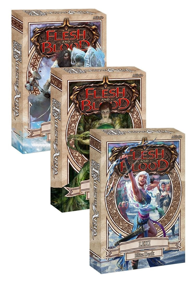 Image for Tales of Aria Blitz Deck [Set of 3] - Flesh and Blood TCG