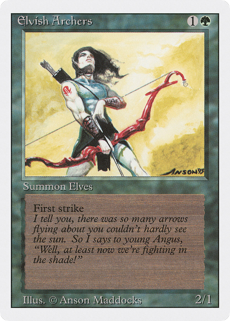 Elvish Archers (3ED)