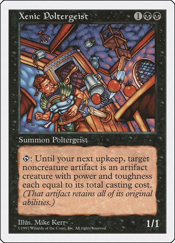 Image for Xenic Poltergeist (Fifth Edition) - Magic: The Gathering