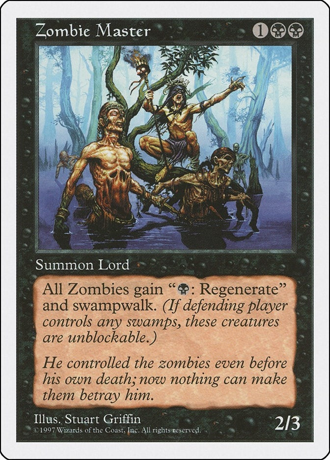 Image for Zombie Master (Fifth Edition) - Magic: The Gathering