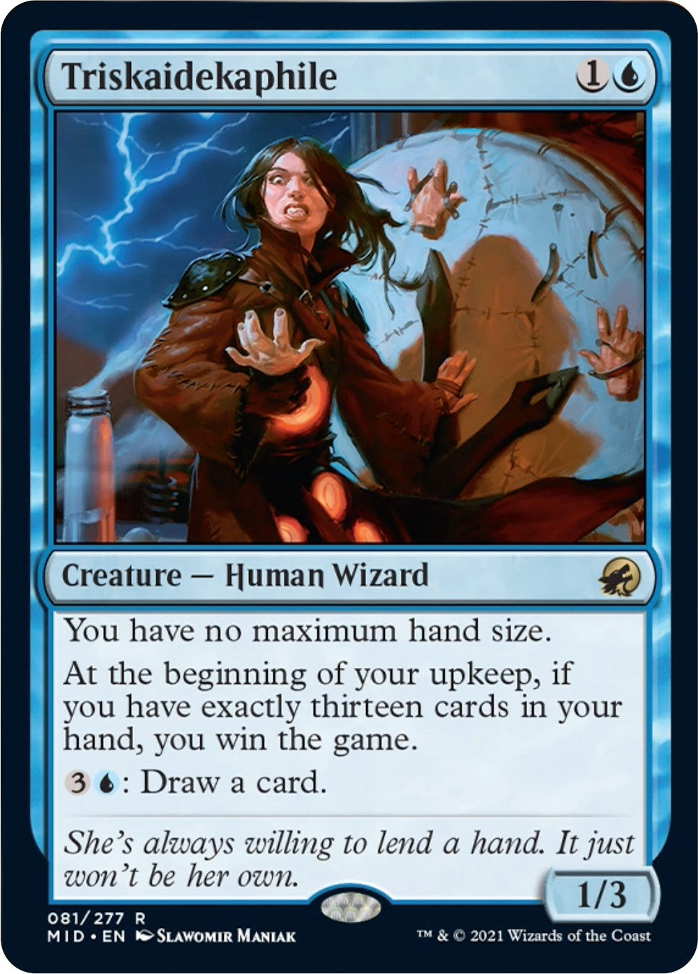Image for Triskaidekaphile (81) (Innistrad: Midnight Hunt) - Magic: The Gathering