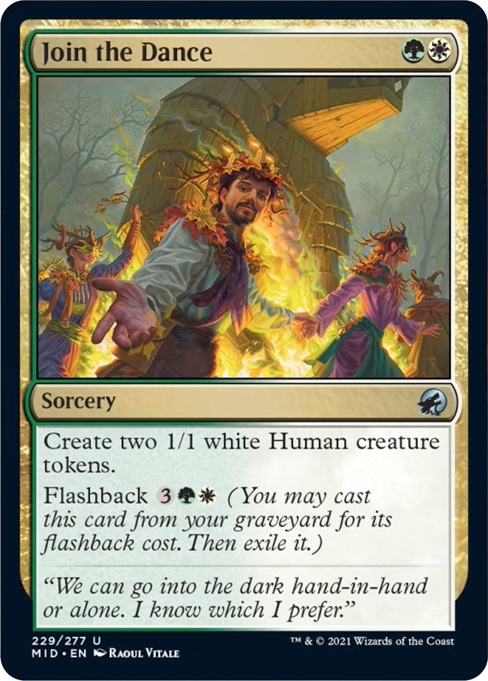 Image for Join the Dance (229) (Innistrad: Midnight Hunt) - Magic: The Gathering