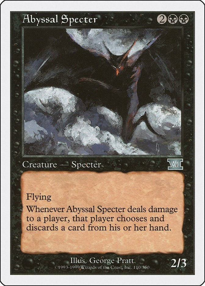 Image for Abyssal Specter (110) (Classic Sixth Edition) - Magic: The Gathering
