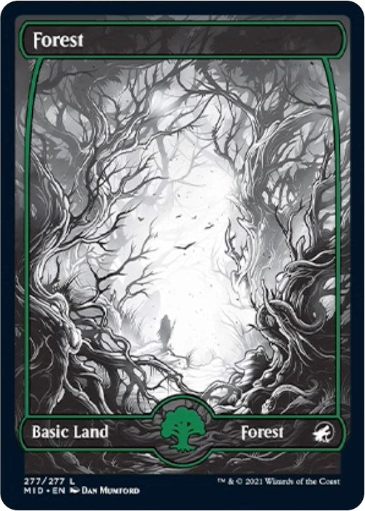 Image for Forest (277) (277) (Innistrad: Midnight Hunt) - Magic: The Gathering