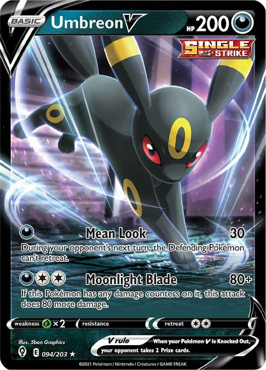 Umbreon V (094/203) (SWSH07: Evolving Skies)