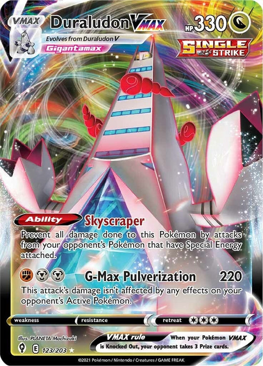 Duraludon VMAX (123/203) (SWSH07: Evolving Skies)