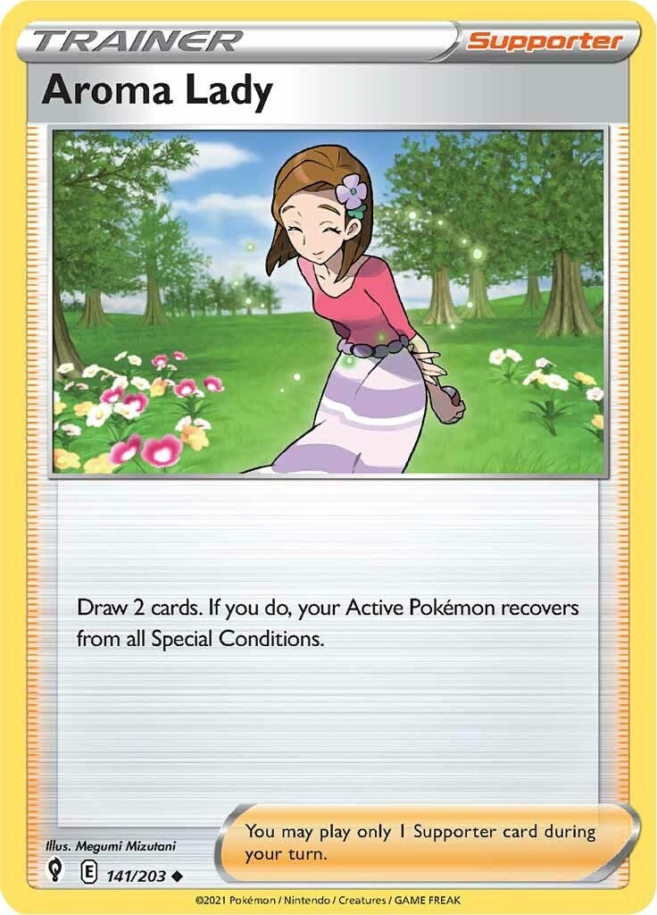 Aroma Lady (141/203) (SWSH07: Evolving Skies)
