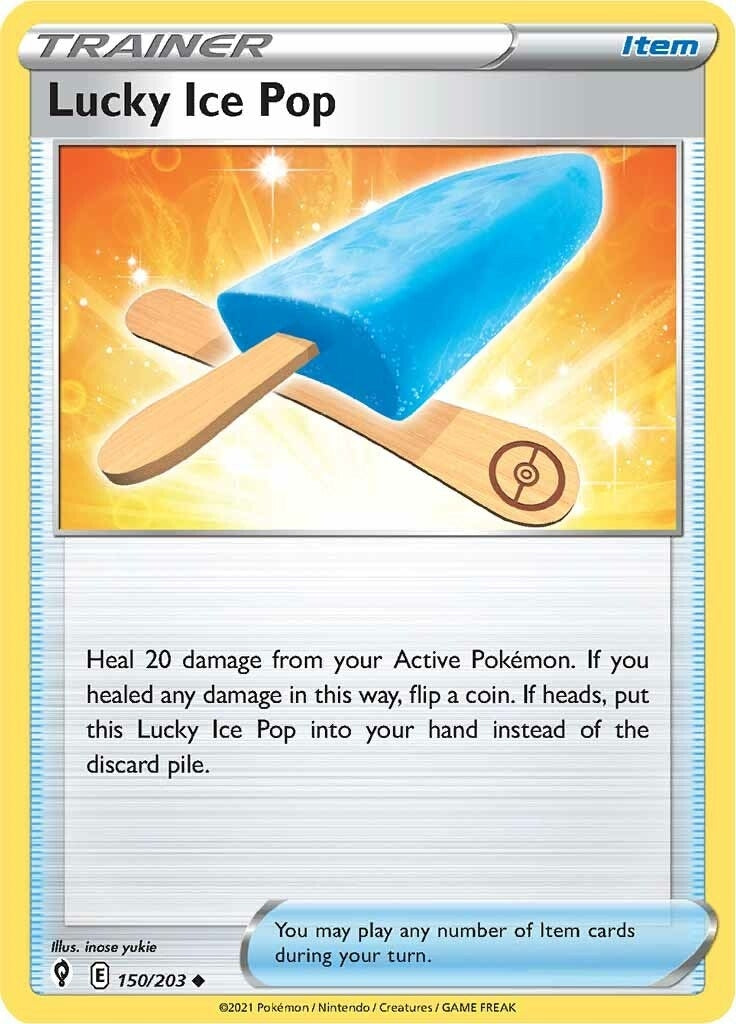 Lucky Ice Pop (150/203) (SWSH07: Evolving Skies)
