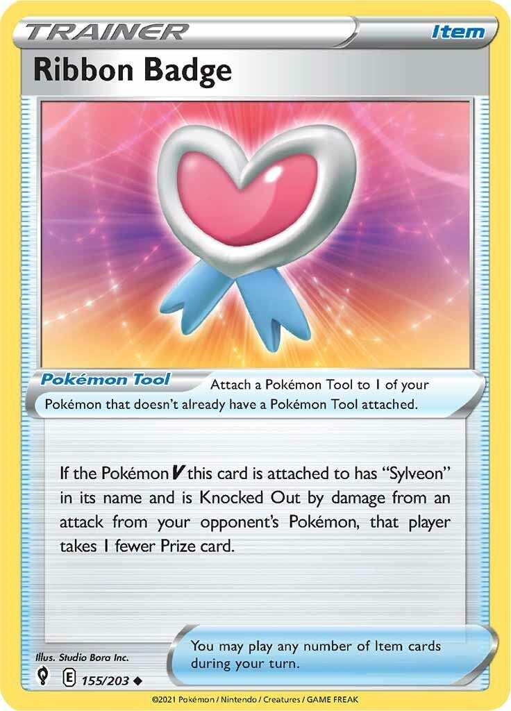 Ribbon Badge (155/203) (SWSH07: Evolving Skies)