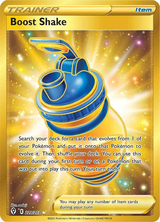Boost Shake (Secret) (229/203) (SWSH07: Evolving Skies)