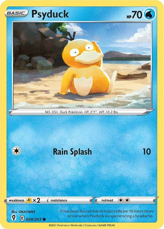 Psyduck (024/203) (SWSH07: Evolving Skies)