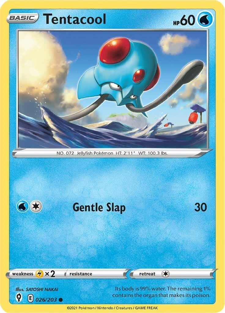 Tentacool (026/203) (SWSH07: Evolving Skies)