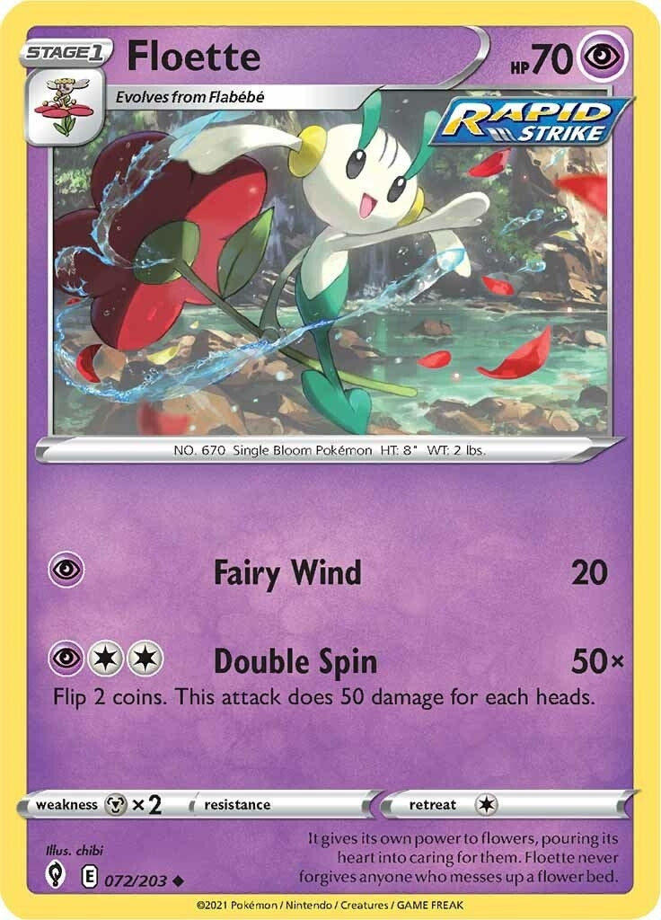 Floette (072/203) (SWSH07: Evolving Skies)