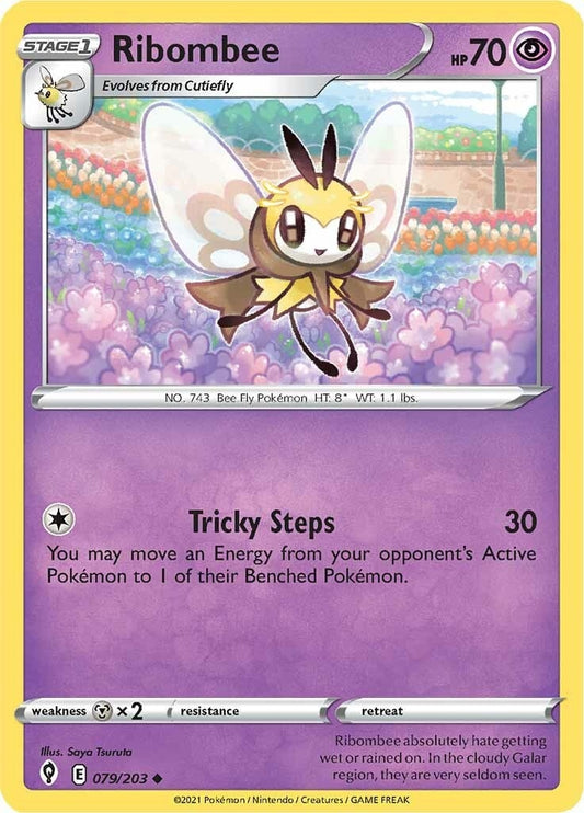 Ribombee (079/203) (SWSH07: Evolving Skies)