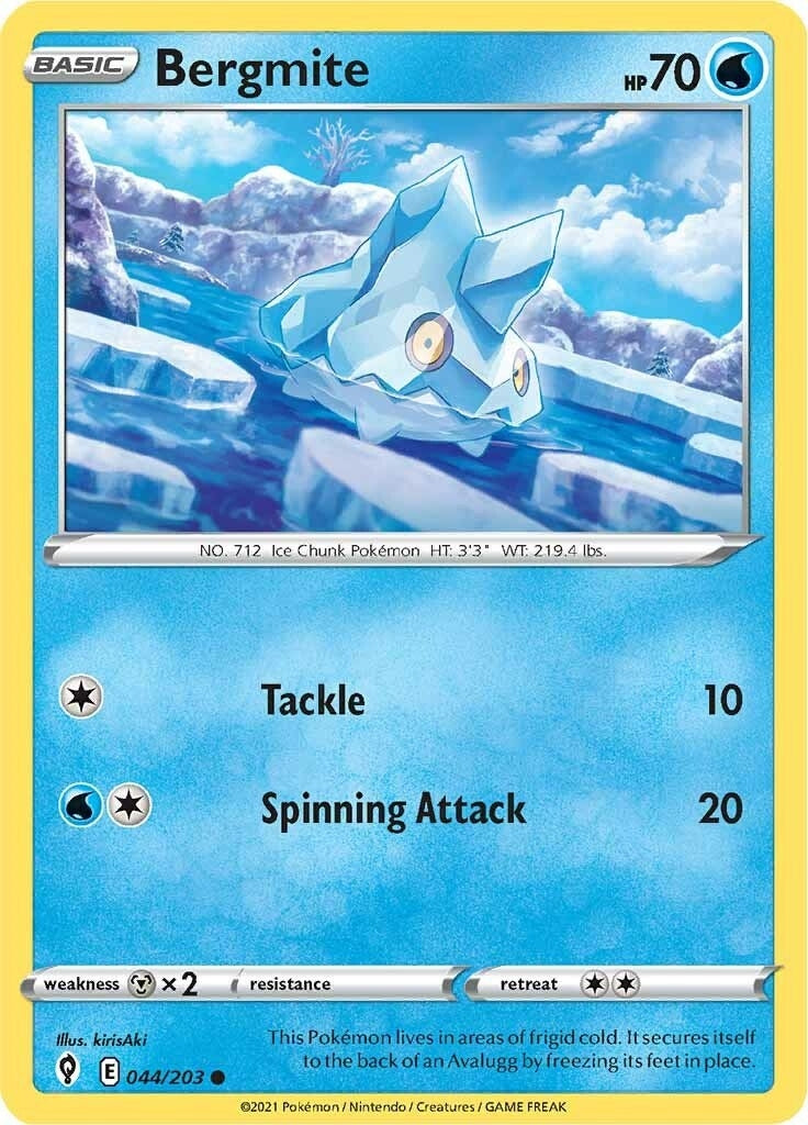 Bergmite (044/203) (SWSH07: Evolving Skies)