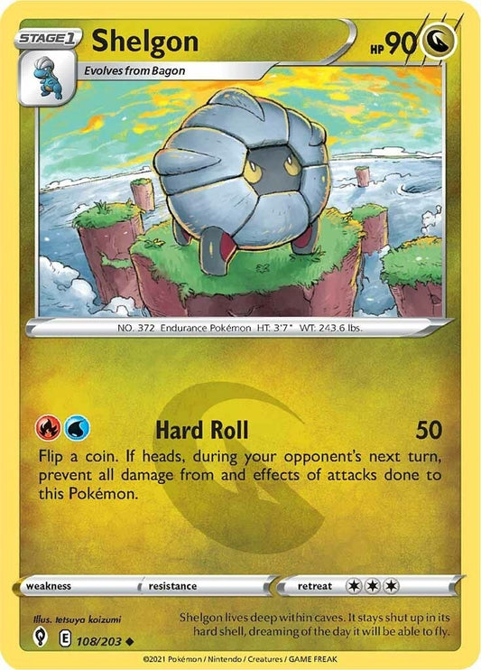 Shelgon (108/203) (SWSH07: Evolving Skies)