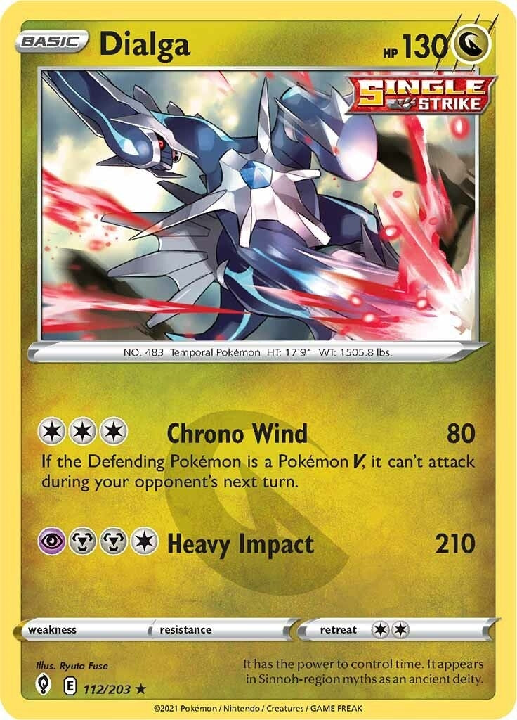 Dialga (112/203) (SWSH07: Evolving Skies)