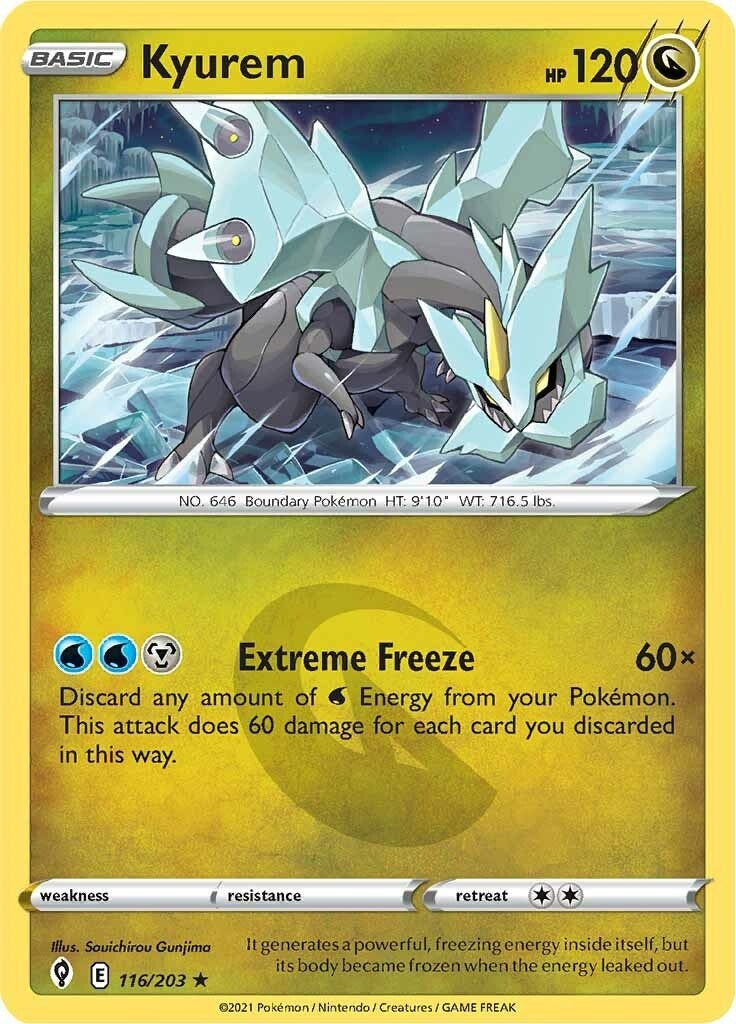 Kyurem (116/203) (SWSH07: Evolving Skies)