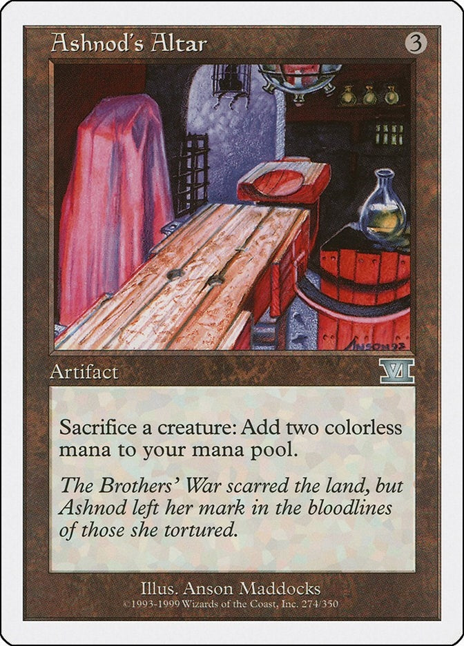 Image for Ashnod's Altar (274) (Classic Sixth Edition) - Magic: The Gathering