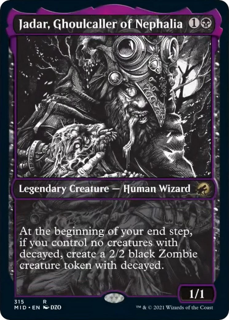 Image for Jadar, Ghoulcaller of Nephalia (Showcase) (315) (Innistrad: Midnight Hunt) - Magic: The Gathering