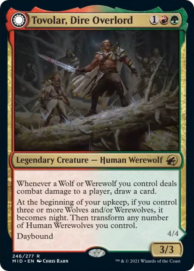 Tovolar, Dire Overlord (246) (Innistrad: Midnight Hunt)