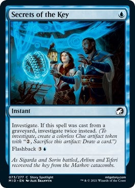 Image for Secrets of the Key (73) (Innistrad: Midnight Hunt) - Magic: The Gathering