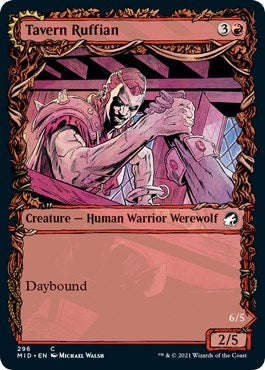 Tavern Ruffian (Showcase) (296) (Innistrad: Midnight Hunt)