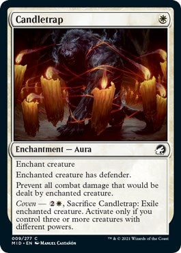 Image for Candletrap (9) (Innistrad: Midnight Hunt) - Magic: The Gathering