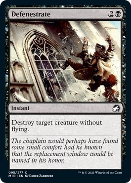 Defenestrate (95) (Innistrad: Midnight Hunt)