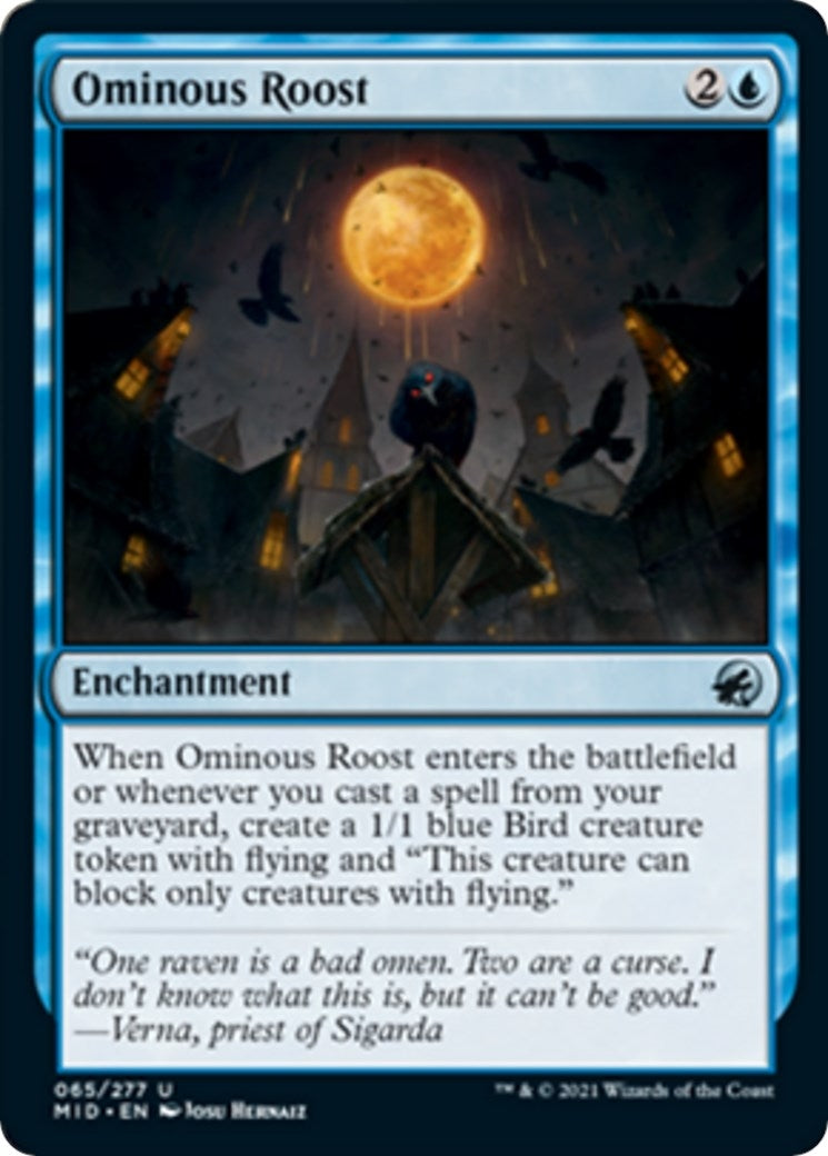 Ominous Roost (65) (Innistrad: Midnight Hunt)