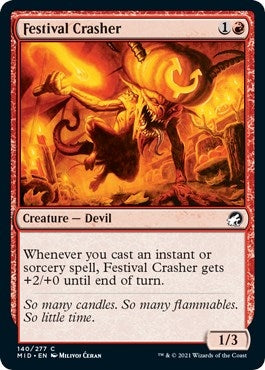 Image for Festival Crasher (140) (Innistrad: Midnight Hunt) - Magic: The Gathering