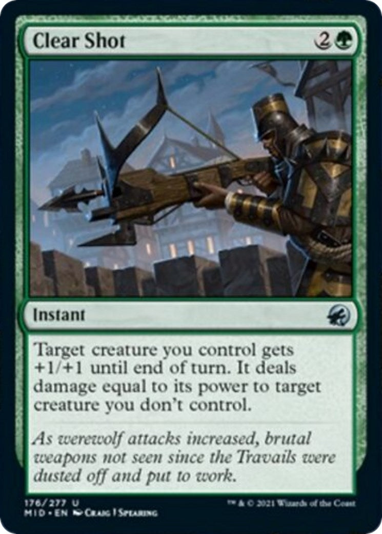 Image for Clear Shot (176) (Innistrad: Midnight Hunt) - Magic: The Gathering