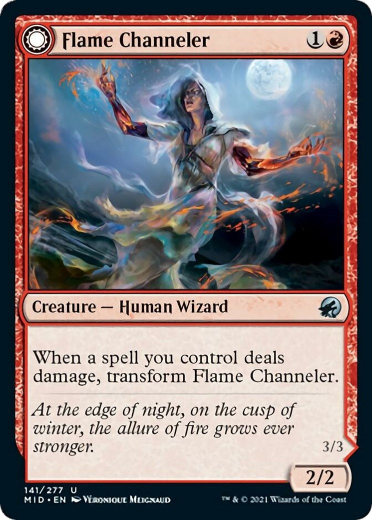 Image for Flame Channeler (141) (Innistrad: Midnight Hunt) - Magic: The Gathering