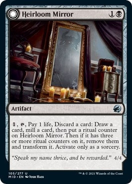 Image for Heirloom Mirror (105) (Innistrad: Midnight Hunt) - Magic: The Gathering