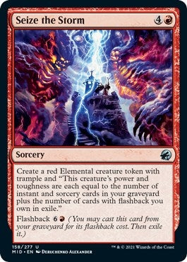 Seize the Storm (158) (Innistrad: Midnight Hunt)