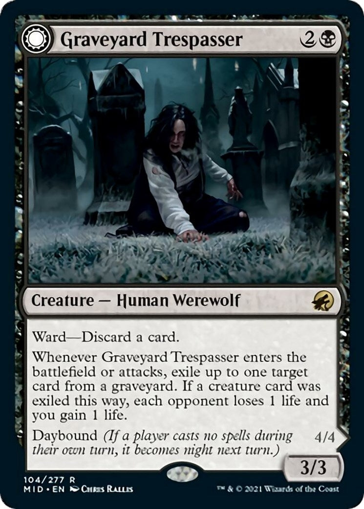 Graveyard Trespasser (104) (Innistrad: Midnight Hunt)